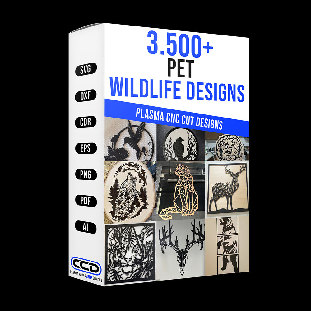 200.000+ CUTTING MACHINE DESIGNS / PLASMA CNC FILES BUNDLE