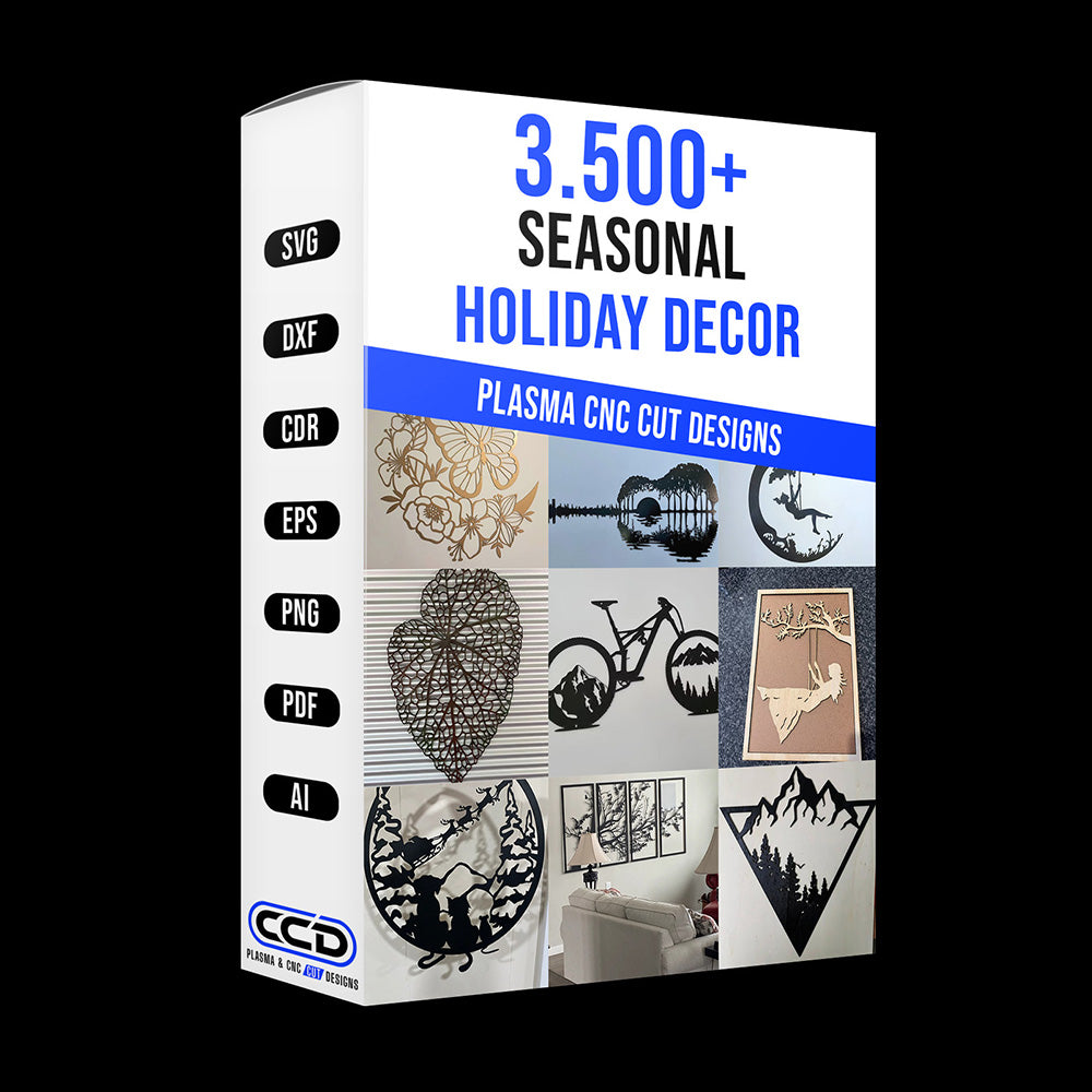 200.000+ CUTTING MACHINE DESIGNS / PLASMA CNC FILES BUNDLE